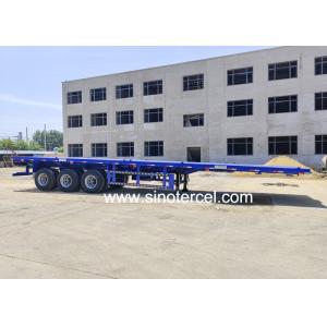 40ft Flat Bed Semi Trailers 3 Axles Flatbeds For Semi Trucks