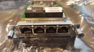 Cheap HWIC-4T1/E1 Cisco Router High-Speed WAN Interface Card with 4 Port Clear Channel T1/E1 for sale