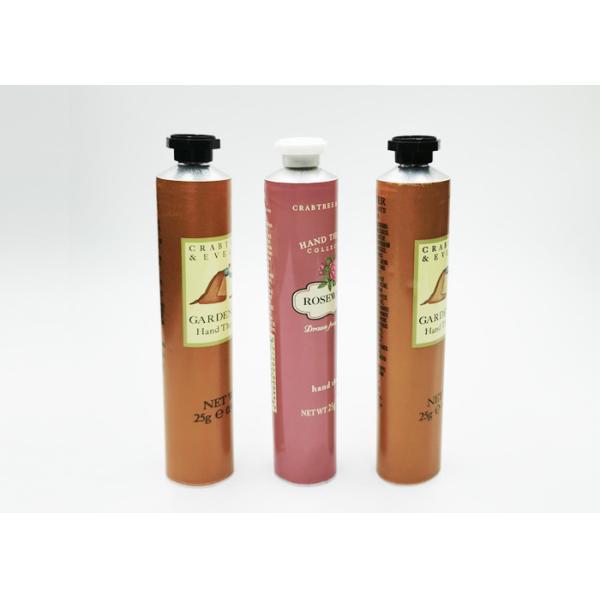 Quality 50-100ML Aluminium Collapsible Tubes , Hand Cream Tube With Octagonal Cap wholesale