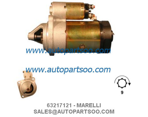 63216827 63216831 - MARELLI Starter Motor 12V 3.5KW 9T MOTORES DE ARRANQUE