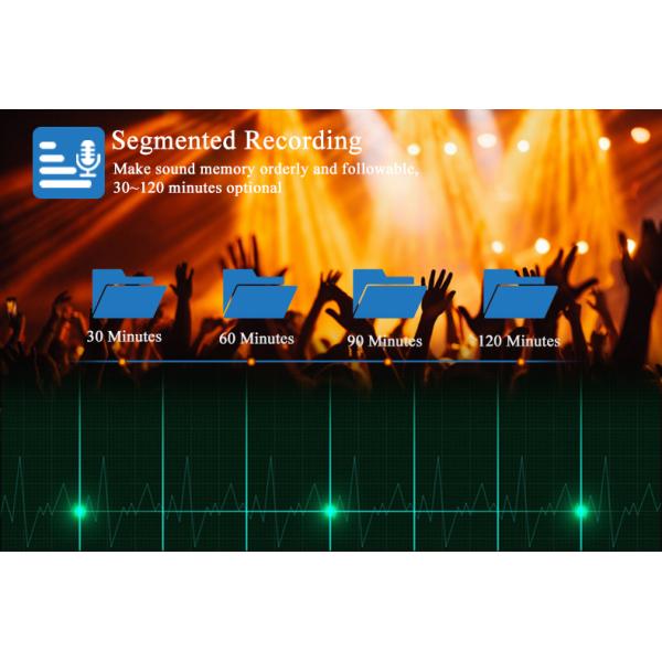 X189 Professional Mini Recorder Music Player Noise Reduction Function AGC Recording Gain Multi-language Settings Voice Recorder