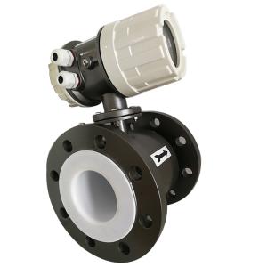 DN50 Digital Industrial Flow Meter / Electromagnetic Water Flow Meter