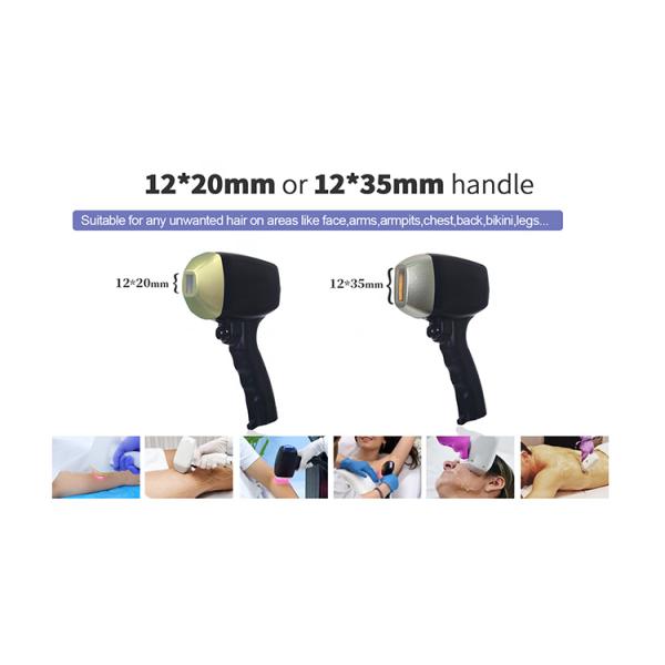 Custom Portable 808nm Diode Laser Hair Removal Machine For Face And Body