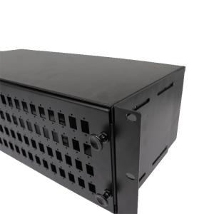 144 288 Port SC LC 19" Fiber Sliding Patch Panel 3U ODF