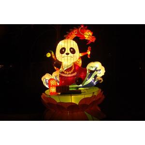 Handmade Fabric Chinese Lanterns Traditional And Beautiful For Festival