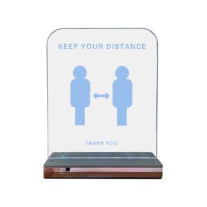 Acrylic Response Time 5ms LED Warning Sign