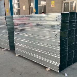 China High Strength Cable Tray New Type Slotted Tray For Industrial & Construction Cable Laying on sale