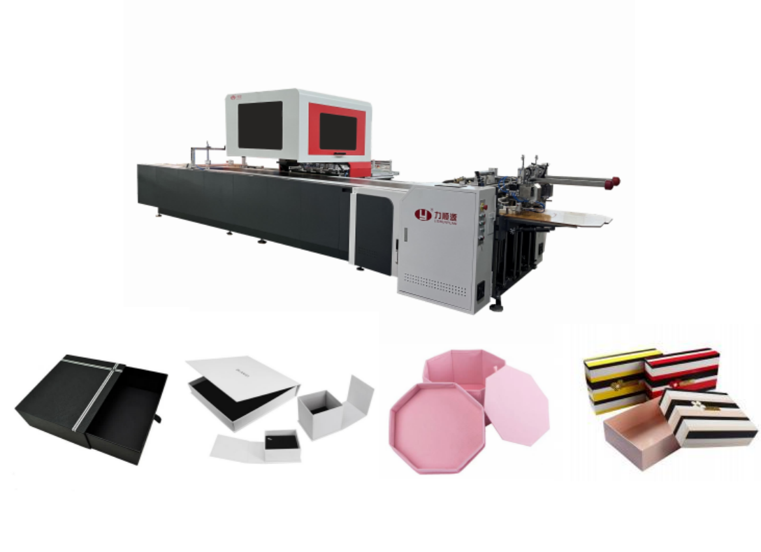 LY-850DN/DM Multifunctional Double Visual Positioning Machine Duble Box Making