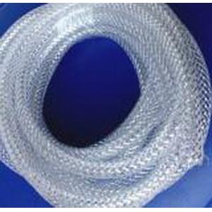 White Expandable Cable Mesh Sleeve