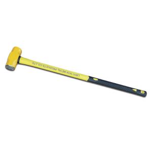Sledge hammer with fiberglass handle
