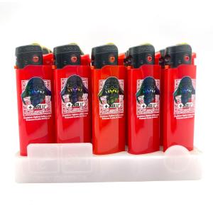 Changeable Flint Rechargeable Lighter Refillable Cigarettes Gas Lighter