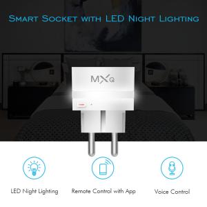 Remote Control Wifi Smart Plug Remote Control Socket With Led Night Light