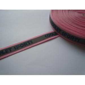 High Visibility Reflective Tape / Red Reflective Tape Jacquard No Slip