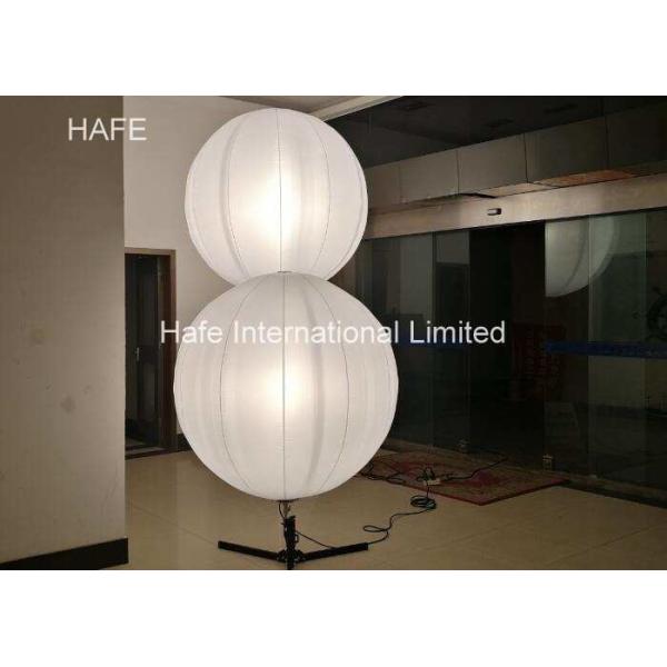 Quality Outdoor Advertising Inflatables Halogen Lighting Standing Tripus Balloon With Adjustable Pole wholesale