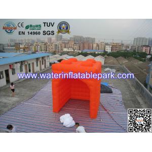 Cheap Mini Portable Inflatable Cube Tent Mobile In Oxford 5m x 5m x 5m CE / UL for sale