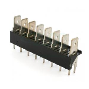 Vertical Faston Connector CQS For 4-pole PCB With 7.62mm Pitch