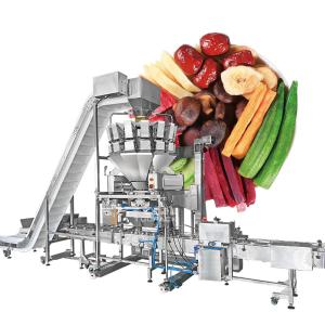High-Speed Automatic Pouch Packaging Machine with 14 Head Multihead Weigher for