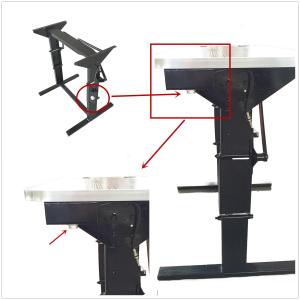 motorhome table parts RV table bracker with folding function adjustable table