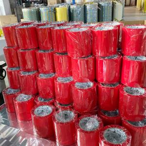 Custom Printed BOPP Packing Tape Red BOPP Parcel Packing Tape