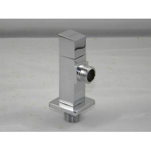 Modern Chrome Plated Square Shower Faucet Accessories with Low Pressure