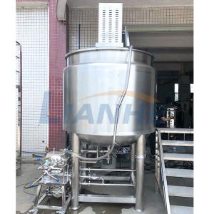 GMP 7.5KW Detergent Mixture Machine , Anticorrosive Cosmetic Mixer Equipment