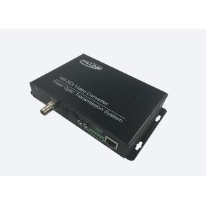 1080p/60hz HD SDI to fiber converter RS485 single mode 20 / 40 / 80km
