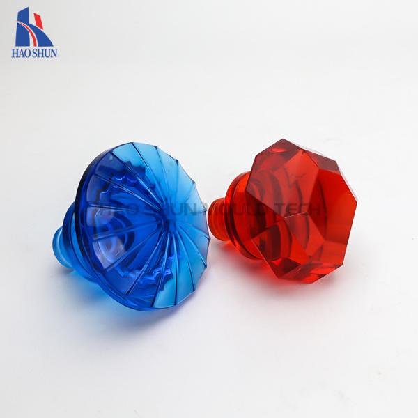 Colorful PMMA Plastic Injection Molding Parts Plastic Moulding Process