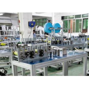 Disposable Folded 3 Ply Face Mask Production Line / Face Mask Production Machine