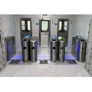 Bi-Directional Swing Gate Turnstile with 1200*280*1000mm Dimension 55-130CM Lane