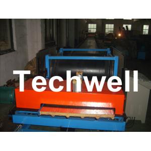 0 - 12m/min Forming Speed PLC Control PU Insulated Sandwich Panel Line With Band