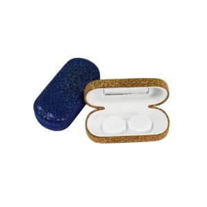 Cheap New Design Cute Contact Cases With Mirror PU Leather Eco - Friendly for sale