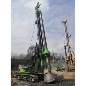 3.2km/H Torque 320kN.m 54m Hydraulic Piling Rig KR300D Max. drilling diameter
