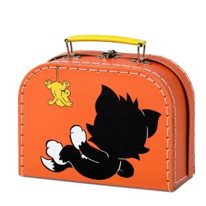 Customized Baby Cartoon Pattern Design Lovely Attraction Cardboard Suitcase Box
