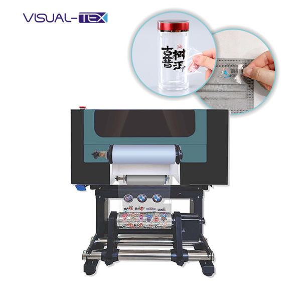 Auto Lamination UV DTF Printer 3D A3 Digital Inkjet Flatbed Uv Printer For A/B
