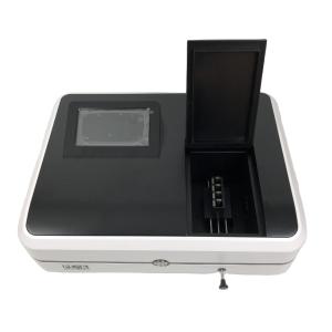 Cheap USA 7 inch LCD Touch Screen Spectrophotometer with 2nm Bandwidth and Focal Length Null for sale