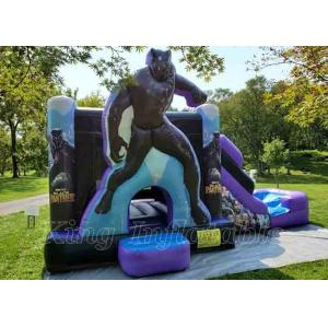 Batman Combo Inflatable Bouncer Blue With Slide Bouncy Castle Bounce House For