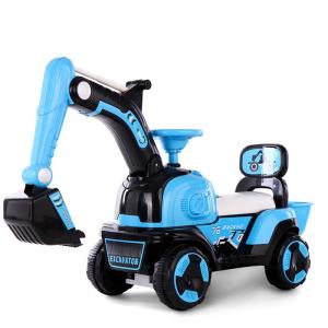 The Latest Children's Excavator Ride On Car Lights and Music Included for