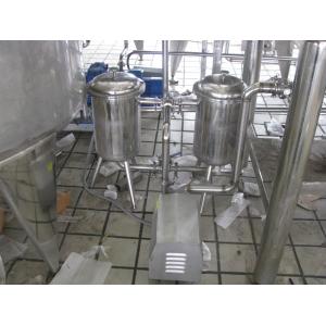 Food Sanitary 3000L/H Milk Duplex Filter with Technology and SS304 Material