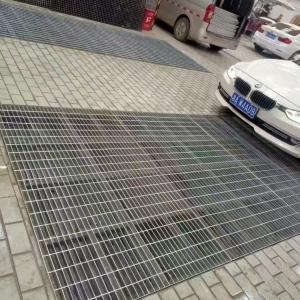 Machine Pressure Welded Flat Steel Grating Bar Mesh Smooth