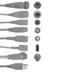 Ultraview 90496 91496 Spacelabs 10 Pin IBP Adapter Cable To BD Transducer