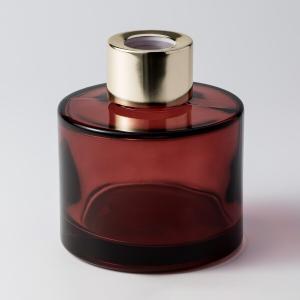 Reusable Home Decoration Glass Colored 100ml Diffuser Glass Bottle Machine Blown