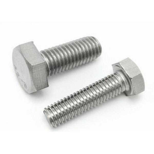 Stainless Steel Hex Bolt SS316 M4 5/16 Inch Polished Corrosion Resistance Marine Applications High Durability