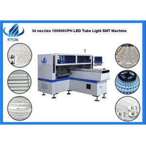 Dual Arm High Speed 34 Heads LED Tube / Strip Lights SMT Mounter Pick Place