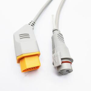 BD Connector Male 12 Pin IBP Cable Nihon Kohden Compatible 13ft Cable Length