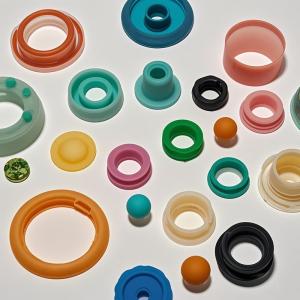 Eco Friendly Temperature Resistant Custom Shaped Silicone Moulding Parts