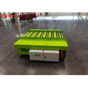 China Roller Table Type Scissor Lift Electric Transfer Cart on sale