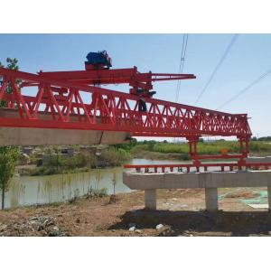 JQJ 100t bridge erecting machine, double beam truss bridge erecting machine