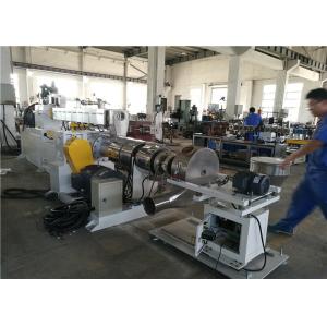 High Efficiency Two Stage Extruder Machine For PVC Cable 71mm/180mm Screw