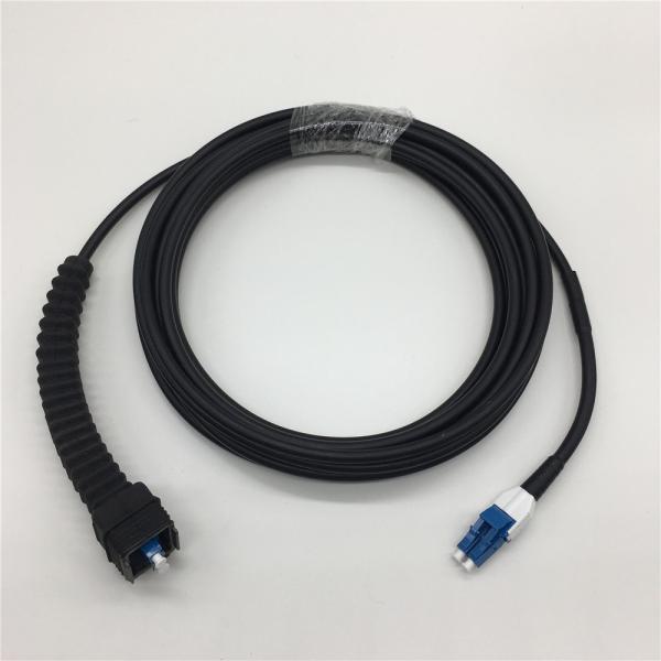 FTTA Waterproof Duplex LC CPRI Armored Optical Fiber Cable With NSN Uni-boot For Nokia