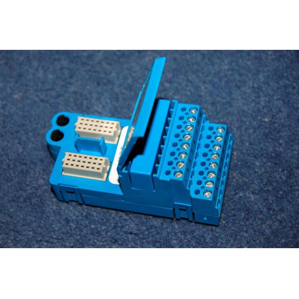Quality KJ4110X1-BA1 brand new and original,  Standard Terminal Block, 24 VDC 2 AMP.blue is main color. wholesale